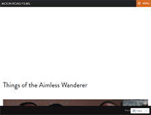 Tablet Screenshot of moonroadfilms.com